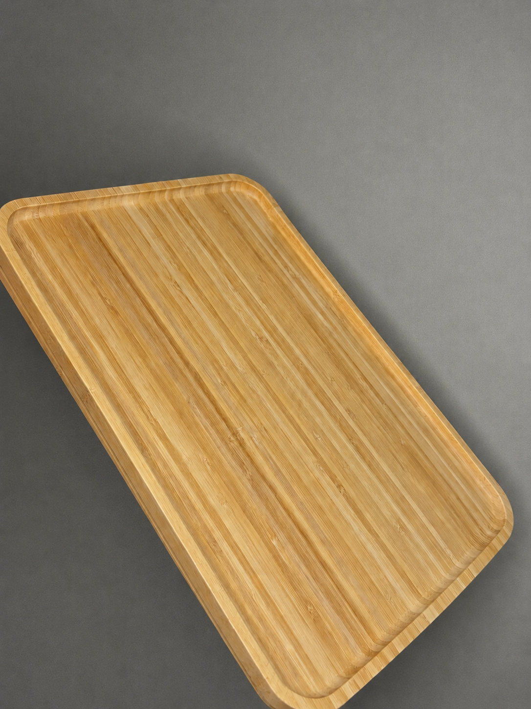Bamboo 2pc serving trays